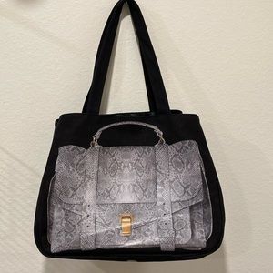 Thursday Friday Canvas Tote Proenza Schouler Print